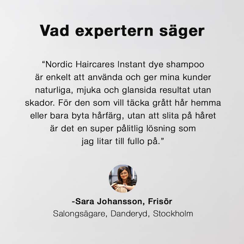 Nordic Haircare - Sofort-Farbshampoo
